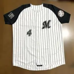 千葉ロッテマリーンズ 誠 ユニフォーム 2005 NPBロゴ 特別仕様 ミズノ