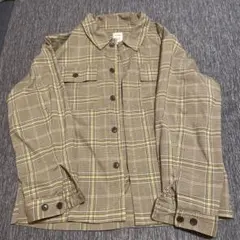 PLUS ONE チェック柄シャツ エクストララージ