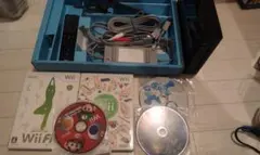 動作品 　Nintendo Wii本体　5点ソフト5点計10セット