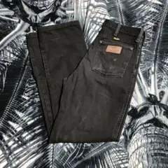 90s 米国製 ビンテージ Wrangler 13MWBK ブラックデニム