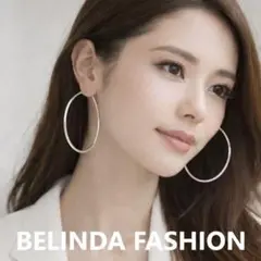 メタルフープピアス