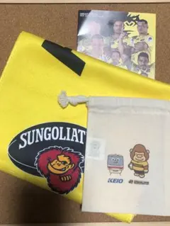 TOKYO SUNTORY SUNGOLIATH　タオル・チームガイド・巾着