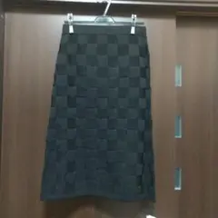 華*様 新品タグ付★ヤマダヤ FENNEL ブラック 格子柄 スカート