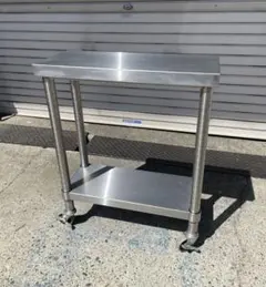 マルゼン ステンレス 作業台 450×750mm オーブン コンロ レンジ台 B マルゼン ステンレス 作業台 450×750mm オーブン コンロ レンジ台 B