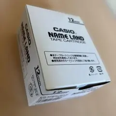 CASIO ネームランド テープカートリッジ XR-12WE-5P-E 5本のサムネイル