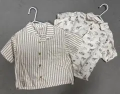 プティマイン　男の子　シャツ　２枚セット