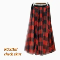 ROSIEEチェックチュールスカートのサムネイル