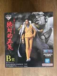 一番くじワンピース絶対的正義 B賞ボルサリーノ+C賞イッショウ+D賞アラマキ