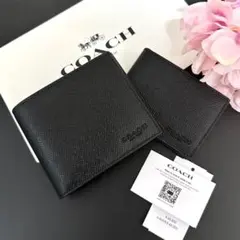2026年最新】COACH コーチ メンズ二つ折り財布＋パスケースの人気