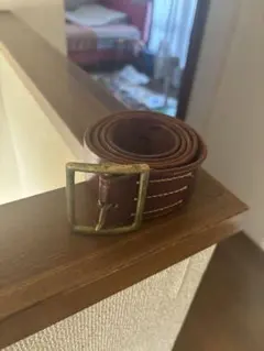Polo Ralph Lauren ブラウンレザーベルト 真鍮 vintage