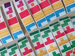 ★ブロック シール 108枚