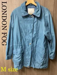 LONDON FOG ロンドンフォグ スプリングコート グリーン調 Mサイズ