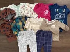 男の子　10点まとめ売り　70 80 秋冬春　保育所