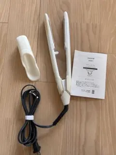 [ジャンク品] KINUJO ストレートヘアアイロン ホワイト　DS100