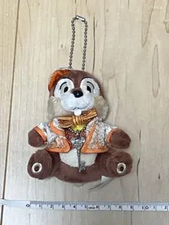 チップとデール チップのみ　ディズニーランド 25周年 ぬいぐるみバッジ