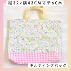 【通園バッグ　1点】縦32×横43cmマチ6cm ティンカーベル風　妖精