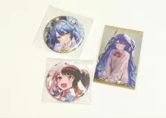 にじさんじ 夜見れな 天宮こころ 缶バッジ fantasia 妖怪万化 カード