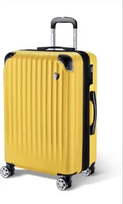 キャリーケース スーツケース Mサイズ イエロー