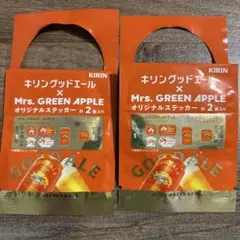 KIRIN Mrs. GREEN APPLE ステッカー 未開封