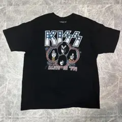 KISS キッス バンドTシャツ 「ALIVE IN '77!」 メキシコ製