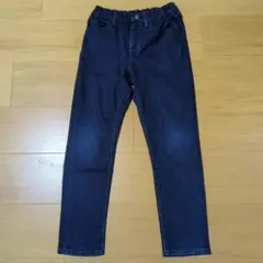 130cm UNIQLO キッズ ヒートテック ズボン デニ厶 ユニクロ