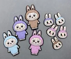 ✿らぶぶ LABUBU シリコンパーツ 9個セット