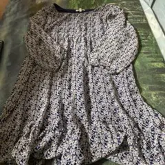 3can4on 花柄長袖ワンピース サイズ2
