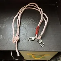 topologie the strap 6.0mm ロープストラップ✨新品ピンク