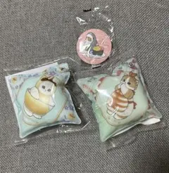 くら寿司　モフサンド　クッションチャーム　缶バッチ