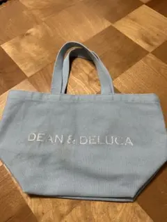 DEAN & DELUCA ライトブルートートバッグ