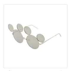 ディズニー ミッキー型 サングラス ファッション用グラス