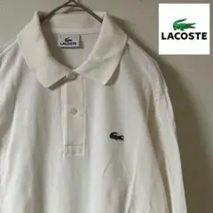 LACOSTE（ラコステ）L/S ポロシャツ/ホワイトのサムネイル