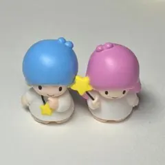 サンリオ リトルツインスターズ ソフビ 指人形 1997年製 2体セット