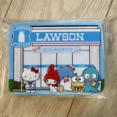 LAWSON 50周年記念　サンリオコラボ　ホワイトチョコロシェ缶　旧店舗