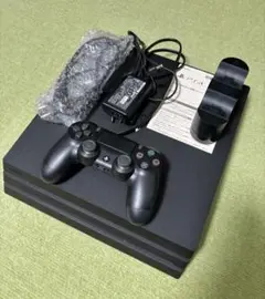 PS4 Pro 本体 コントローラー　CUH-7200Cジェットブラック