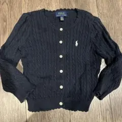 ポロラルフローレン ニットカーディガン 3/3T
