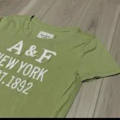 アバクログリーン立体×刺繍ロゴストレッチT