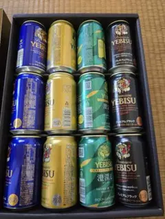 サッポロ　YDF3D　ヱビス4種の味わいセット 350ml×12本入　エビスのサムネイル