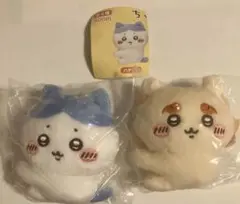 ちいかわ クリップぬいぐるみ ガチャ ハチワレ& シーサー 2個セット