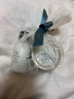 SABON ボディスクラブ、ボディミルクセット　レース巾着付き