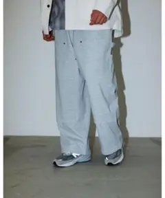 BEAMS ダブルニー スウェットパンツ Lサイズ