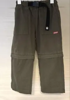 2way Coleman カーゴパンツ カラー：オリーブ　サイズ：100cm