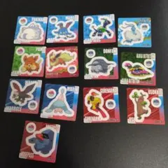 東ハト ポケモンスナック シール　 　13枚　まとめ売り