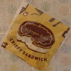 ハーゲンダッツ クリスピーサンド オリジナルハンカチ限定非売品新品