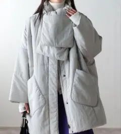 【新品】sakishimatokyo マフラー付き ダウンジャケット コート