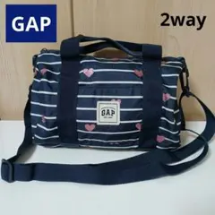GAP ☆キッズ ショルダーバッグ ハート柄、2WAYのサムネイル