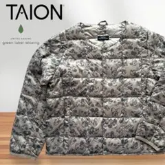 【美品】TAION 別注　グリーンレーベル　ダウンディズニー　130