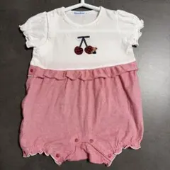 ファミリア　半袖ロンパース　70㎝