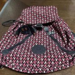 Kipling 幾何学模様 リュックのサムネイル