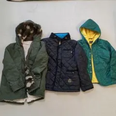 男の子アウター　ジャケット 140センチ 3点セット